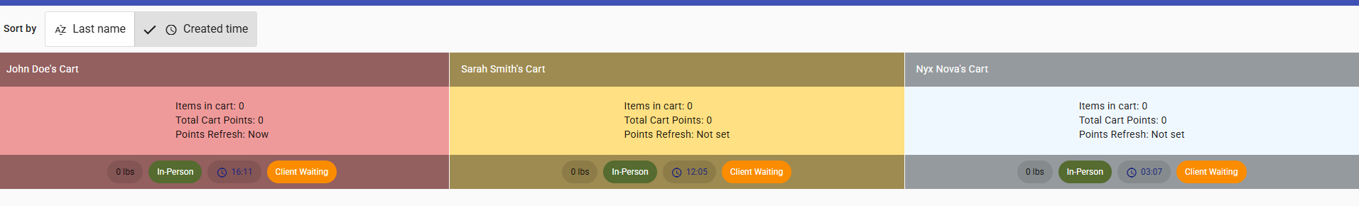 Client Wait-Time Tracking